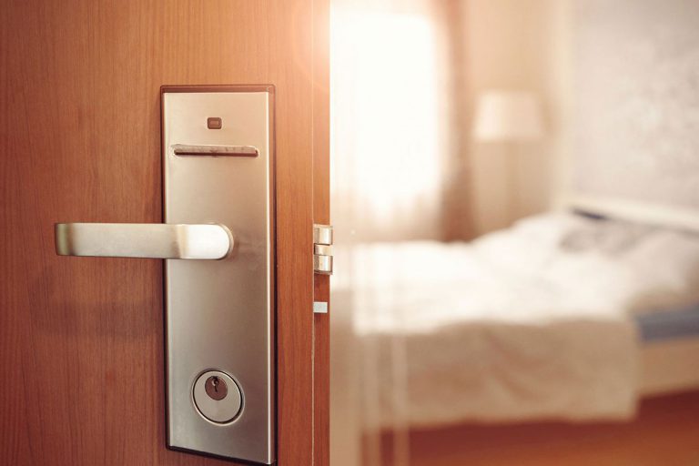 How to Open a Hotel Door Latch from Outside