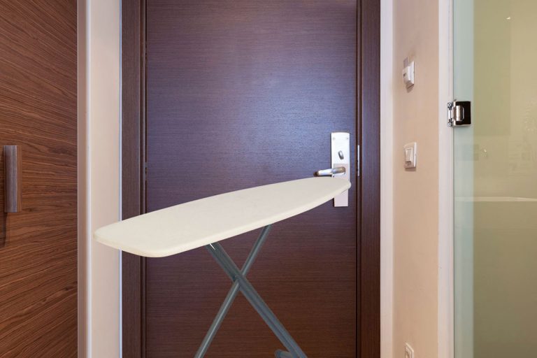 How to Secure Your Hotel Room Door with an Ironing Board