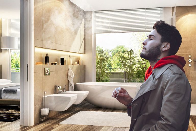 How to Smoke in a Hotel Bathroom Without It Smelling