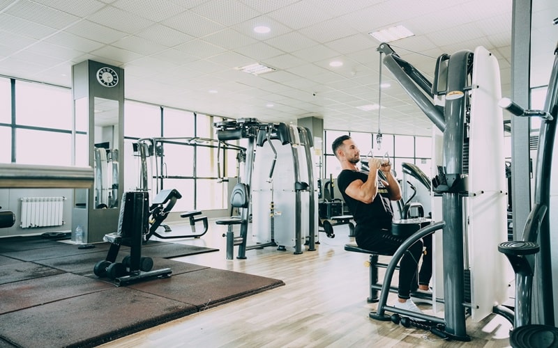 on-site fitness centers