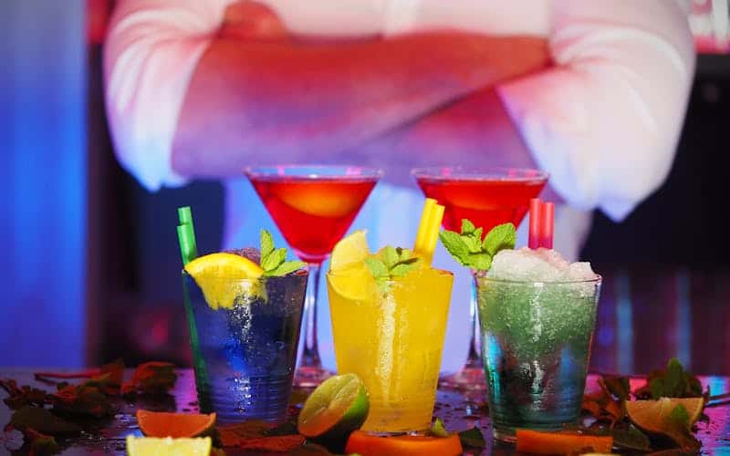 bars serving refreshing drinks