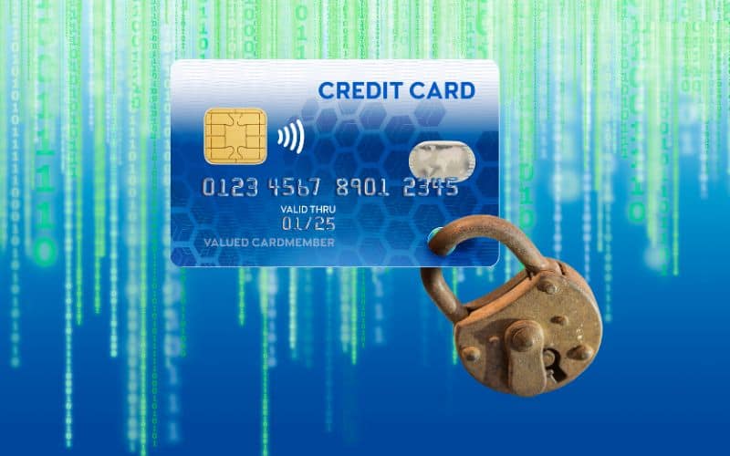 Concept of Credit card's protection