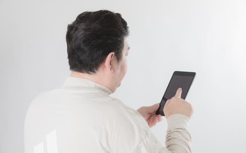 tablets for communicating with staff