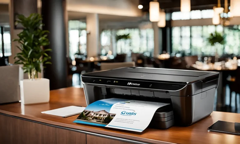 Do Hotels Have Printers for Guest Use in 2023?
