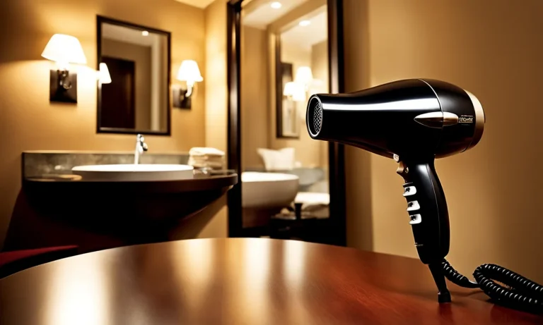 Do Hotels Have Hair Dryers?