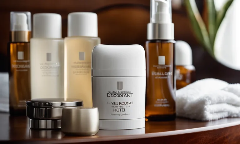 Do Hotels Offer Free Deodorant in Rooms? What to Expect from Hotel Toiletries