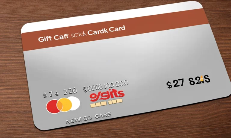 How Do I Check the Remaining Balance on My Gift Card?