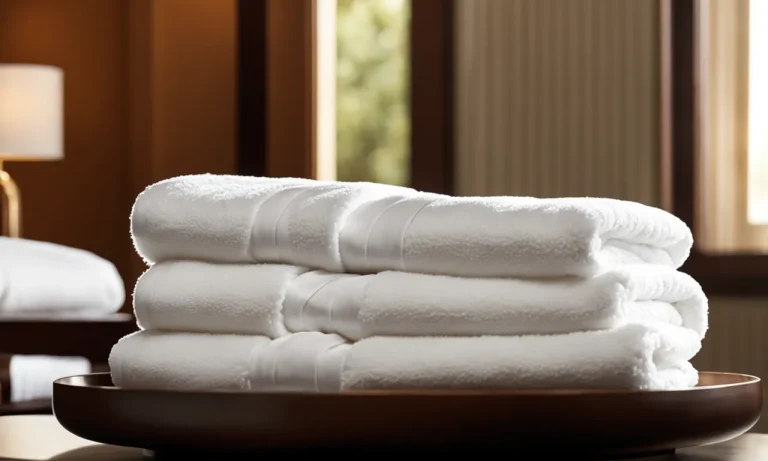 How Do Hotels Get Their Towels So Soft and Fluffy?