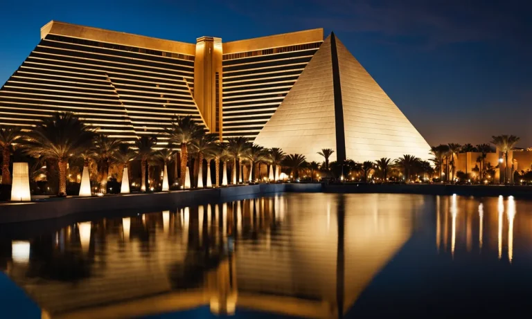 What the Iconic Luxor Hotel is Connected to in Las Vegas