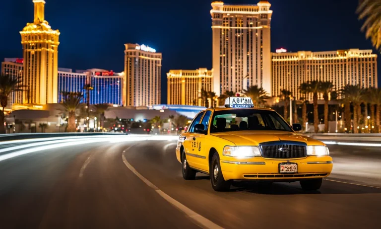 How Much is a Taxi from Las Vegas Airport to the Sahara Hotel?
