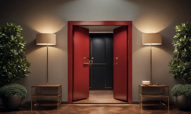 Why Do Hotels Have Two Doors?