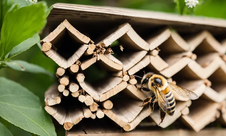 The Best Materials for Building a Bee Hotel