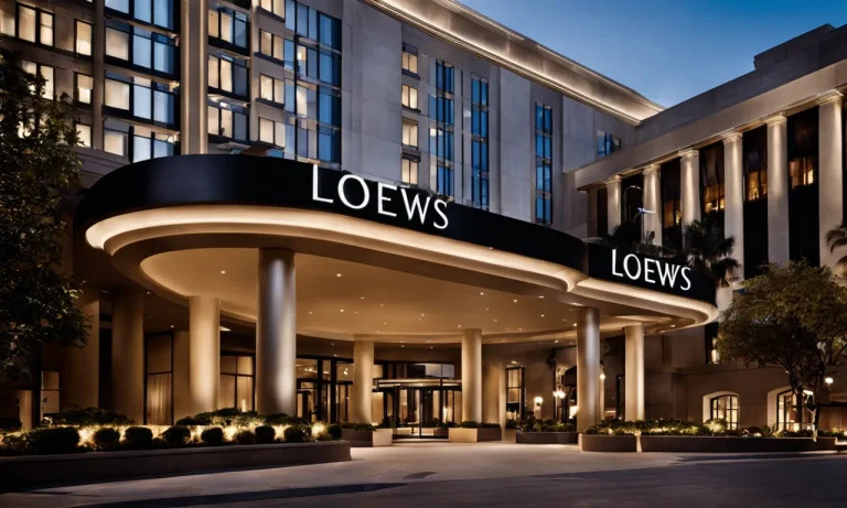 Who Owns the Loews Hotel Chain?