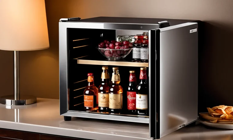 What is a Mini Bar in a Hotel Room?