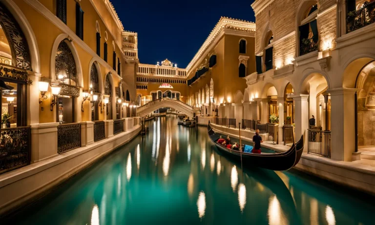 Which Las Vegas Hotel Has a River Flowing Through It? An Inside Look at The Venetian