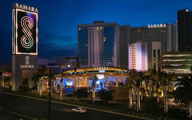 Sahara Hotel Las Vegas location